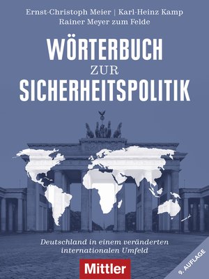 cover image of Wörterbuch zur Sicherheitspolitik